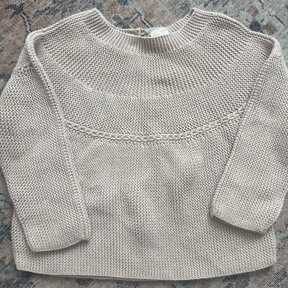 •SOLD• Zara Baby Girl Soft Pink Sweater 2/3